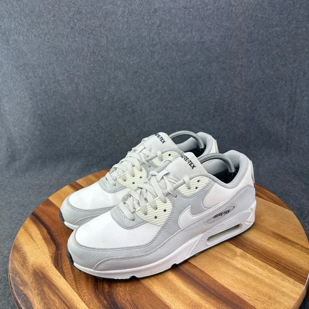 Nike Air Max 90 GTX Gore-Tex Photon Dust Grey Fog White DJ9779-003 Men's Sz 9.5